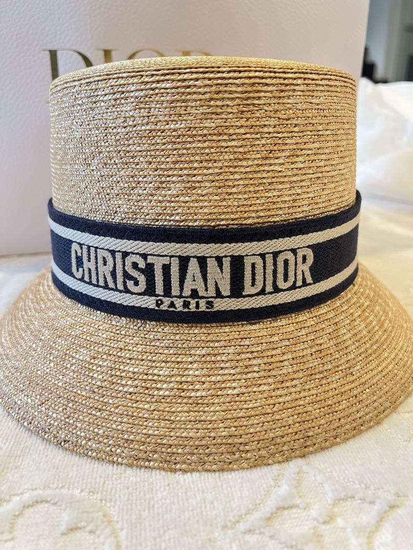 Christian Dior クリスチャンディオール　ストローハット　新品未使用