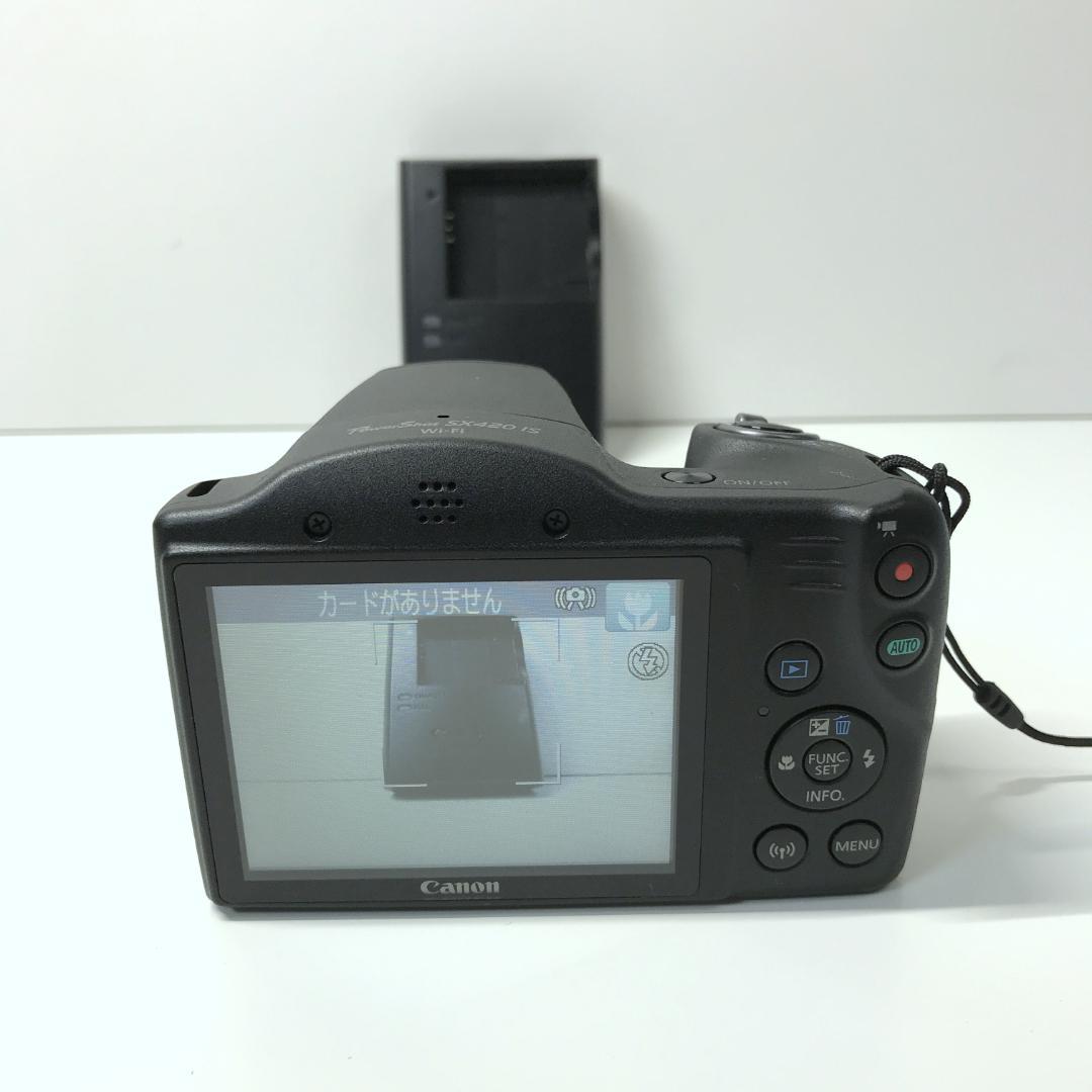 美品 Canon PowerShot デジカメ SX420 IS Wi-Fi搭載