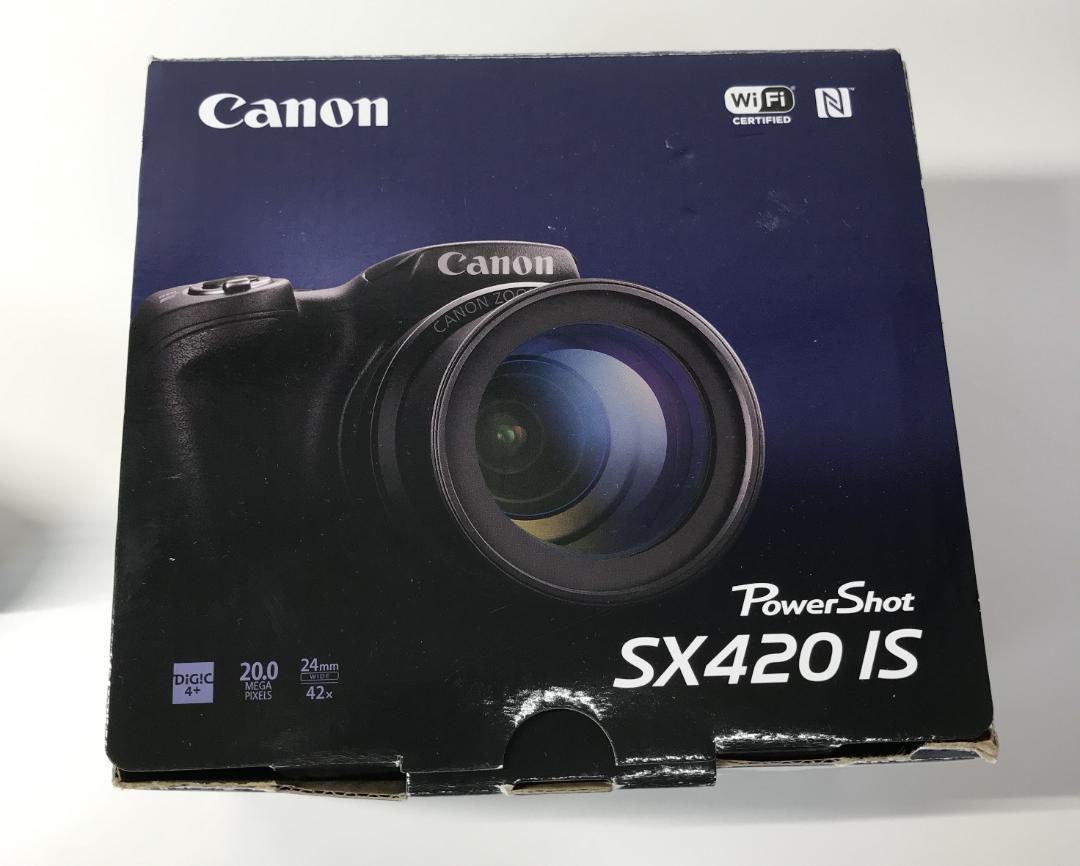 美品 Canon PowerShot デジカメ SX420 IS Wi-Fi搭載