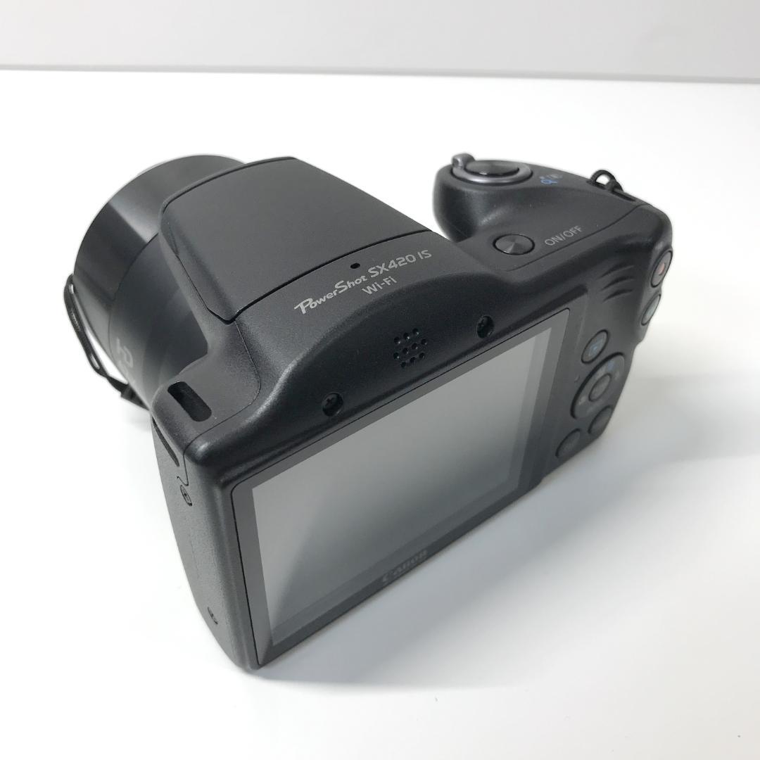 美品 Canon PowerShot デジカメ SX420 IS Wi-Fi搭載
