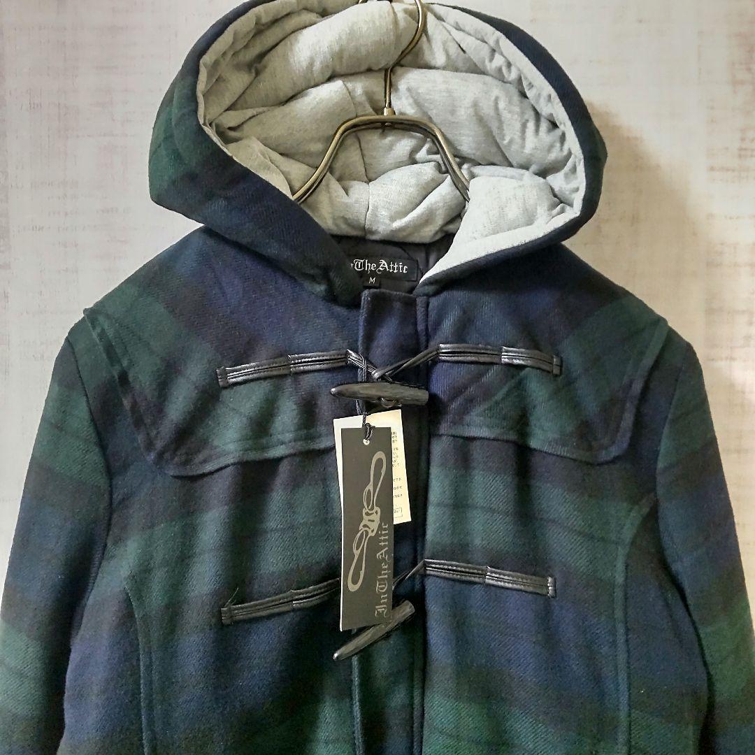 新品✨️ インジアティック ダッフルコート 【M】 内側キルティング  柔らか