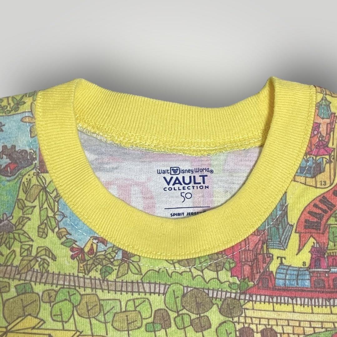 新品未使用 スピリットジャージ ディズニーWDW50周年 地図 レトロマップ