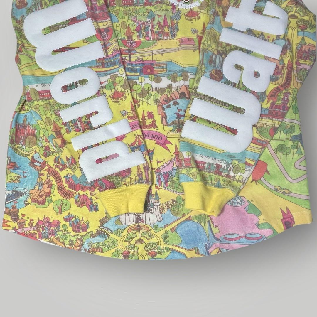 新品未使用 スピリットジャージ ディズニーWDW50周年 地図 レトロマップ