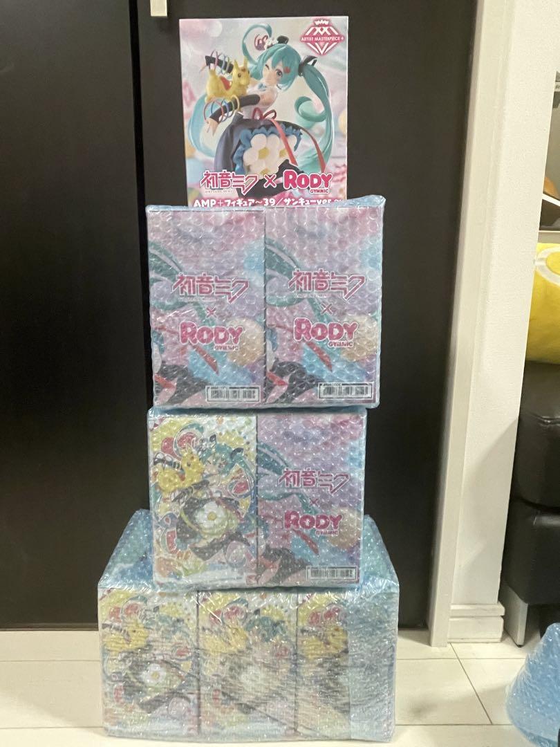 初音ミク×RODY AMP＋ フィギュア〜39/サンキューver.〜　8点 Amazon | 初音*ミク×Rody AMP＋ フィギュア ～39/サンキューver