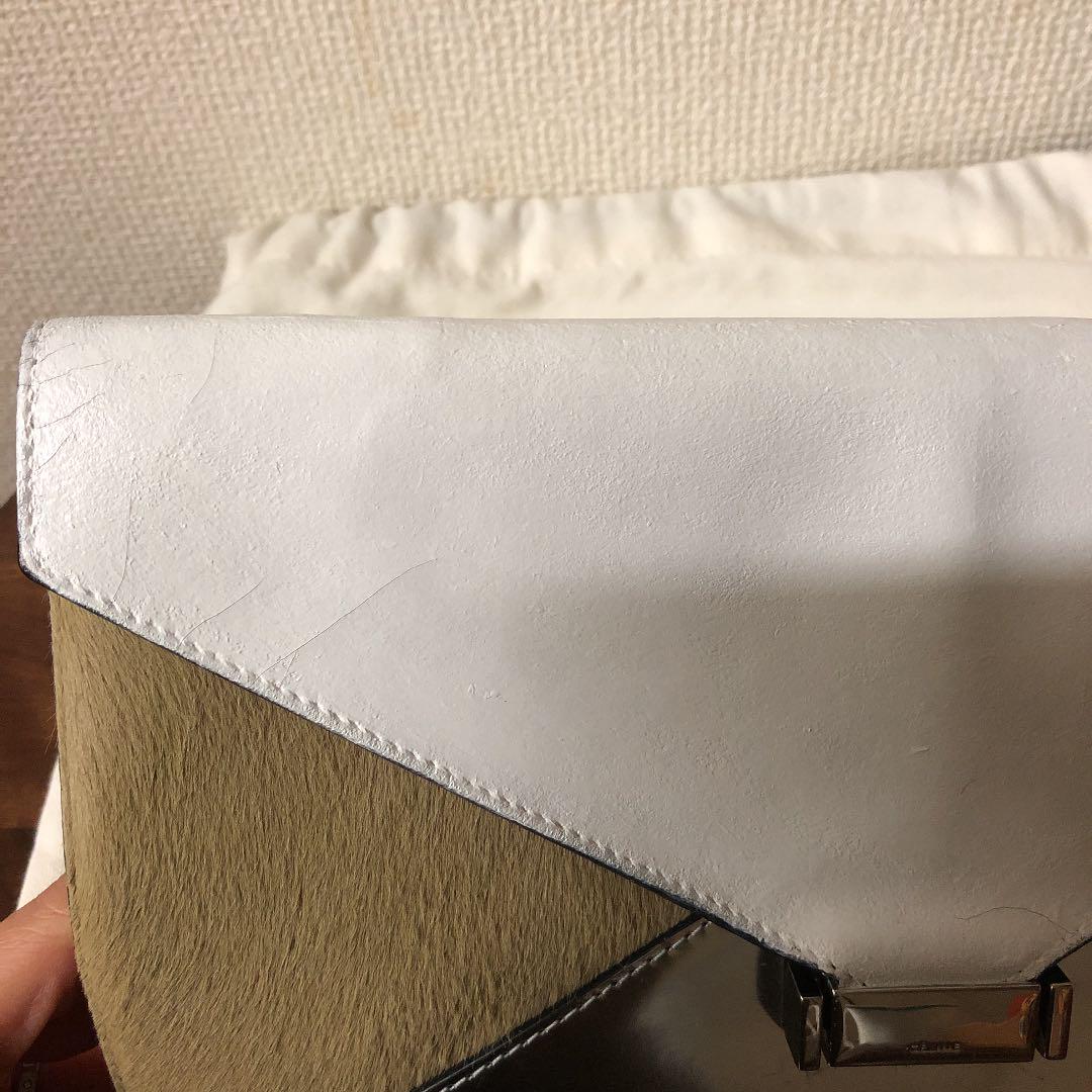 CELINE セリーヌ ダイヤモンドクラッチ クリスマス限定色 定価21万円