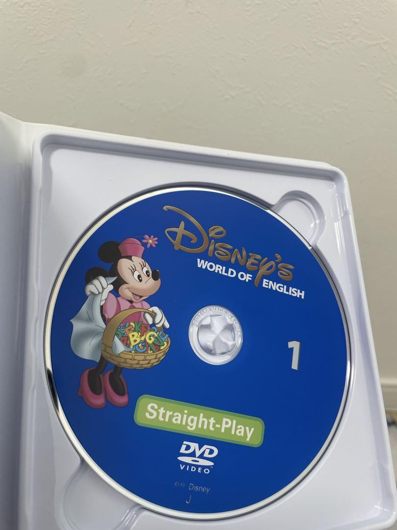 DWE ディズニー英語システム　ストレートプレイ　DVD全12巻 美品　351