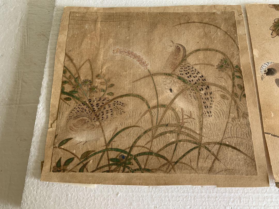 『 古画 中国 花鳥画 』唐物唐画 2点まとめ 古画 中国 花鳥画 』唐物唐画 2点まとめ - メルカリ