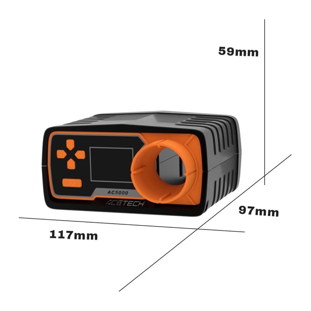 【新品】ACETECH 高精度弾速器 AC5000 ブラック×オレンジ