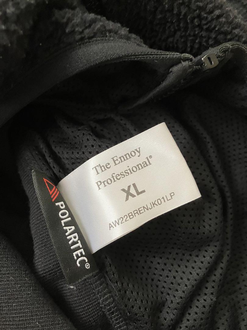 ennoy シティフリース　セットアップ　スタイリスト私物　黒黒
