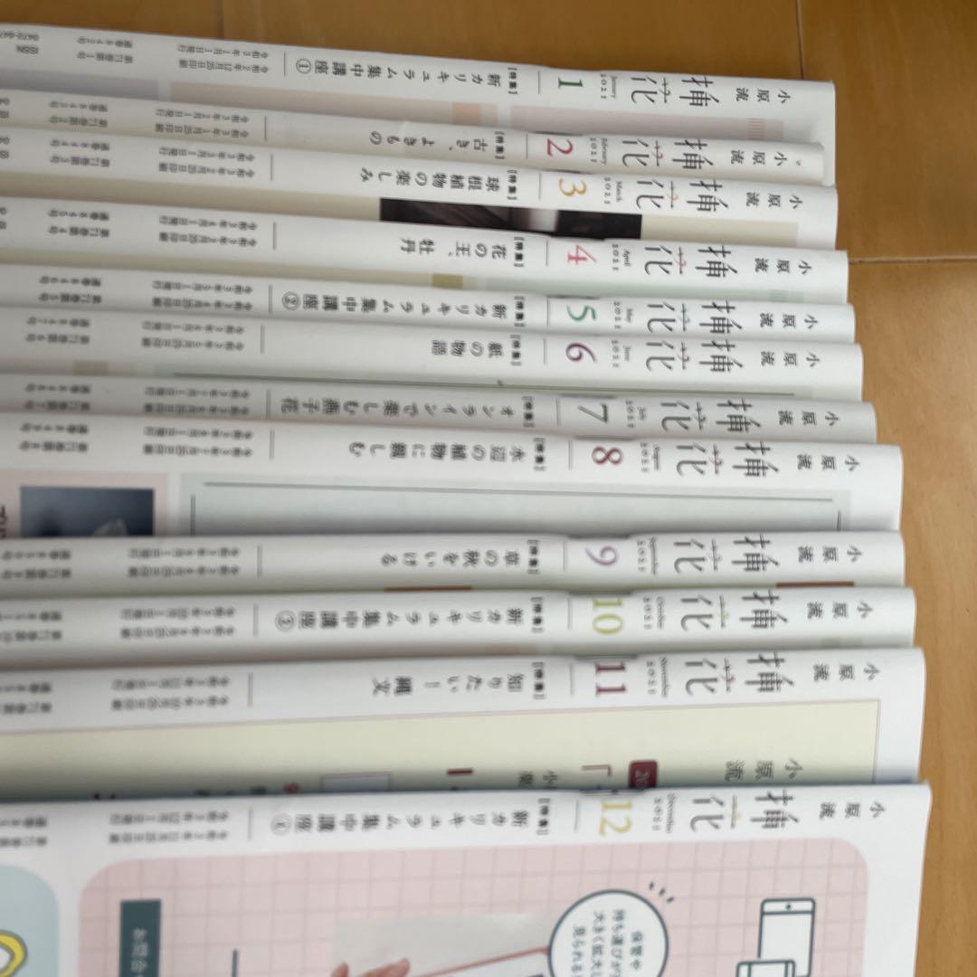 小原流挿花12冊まとめ売り