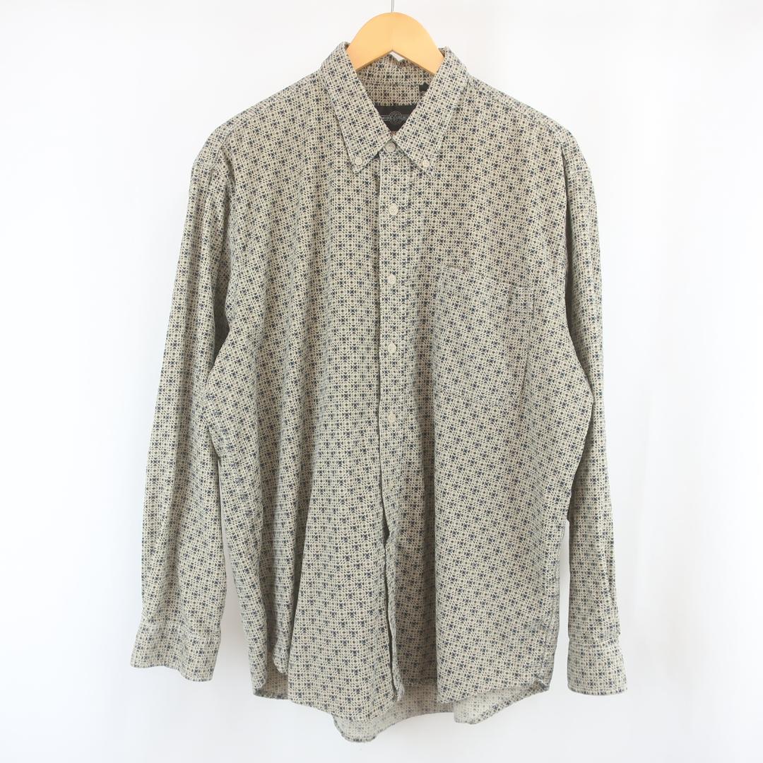 PREMIER COLLECTION コーデュロイ 総柄 ボタンダウン シャツ