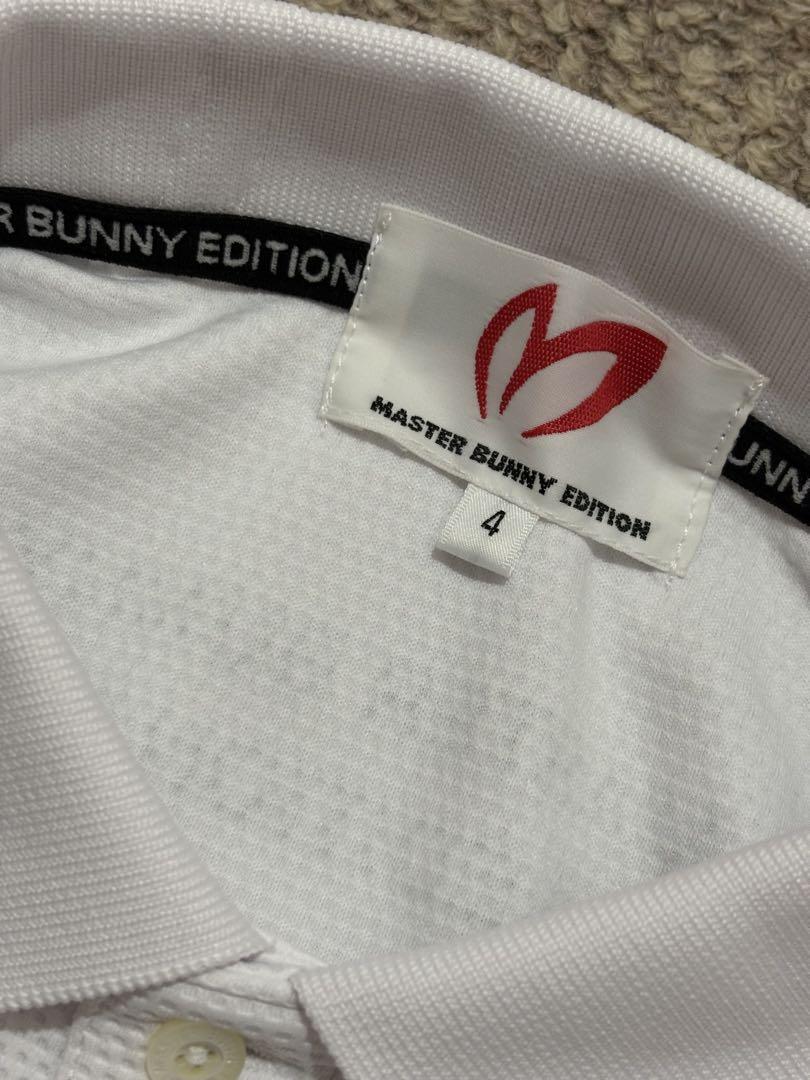 新品未使用今季モデル！マスターバニーポロシャツ ハニカムリブスタート半袖ポロシャツ | MASTER BUNNY EDITION