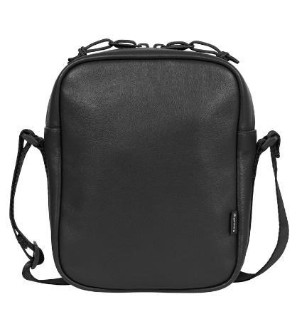 バッグ 24FW Supreme Leather Shoulder Bag Black