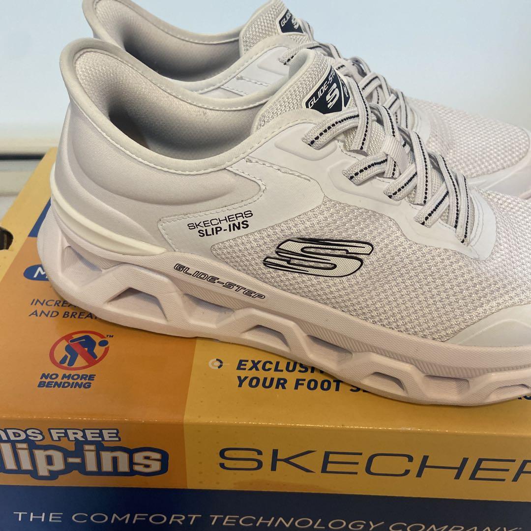 SKECHERS スニーカー 232922/WBK サイズ7 - メルカリ
