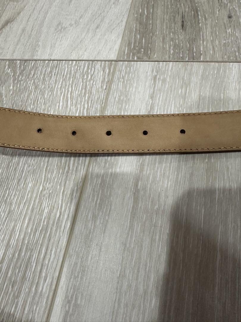ATELIER AMBOISE 100% LEATHER ベルト 80