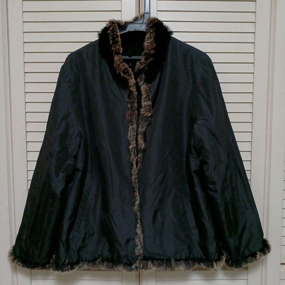 EARTHY MODE ジャケット コート ラビット リバーシブル 婦人服