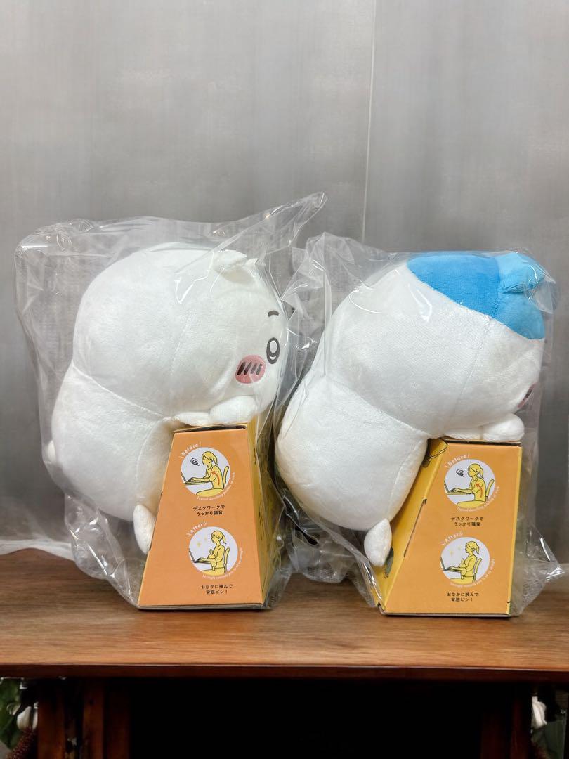 【新品・未開封】ふんばるず ちいかわ 2種セット（ちいかわ・ハチワレ）