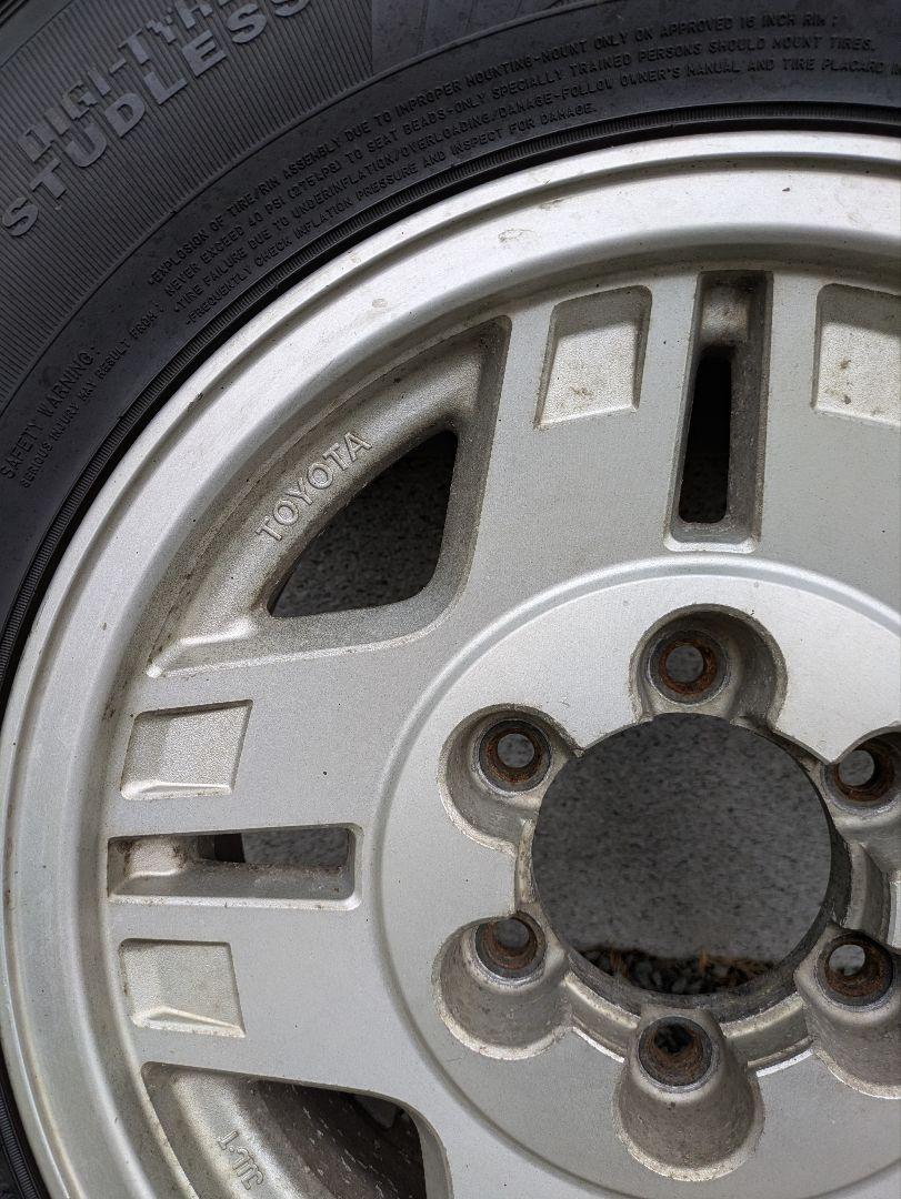 ランクル70 78プラド純正 ホイール　 215/70R16 タイヤセット