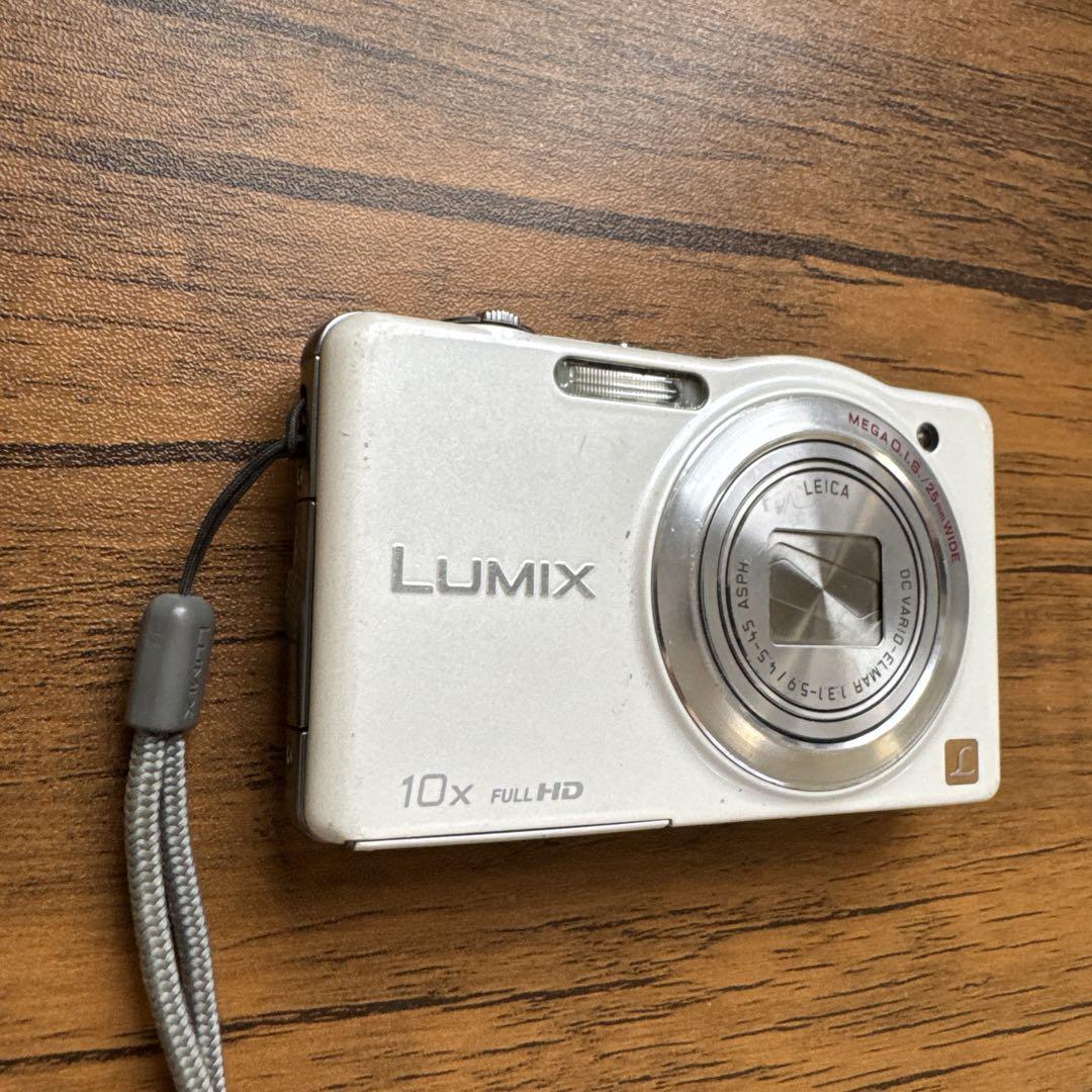3388 Panasonic LUMIX SZ7 ホワイト デジカメ