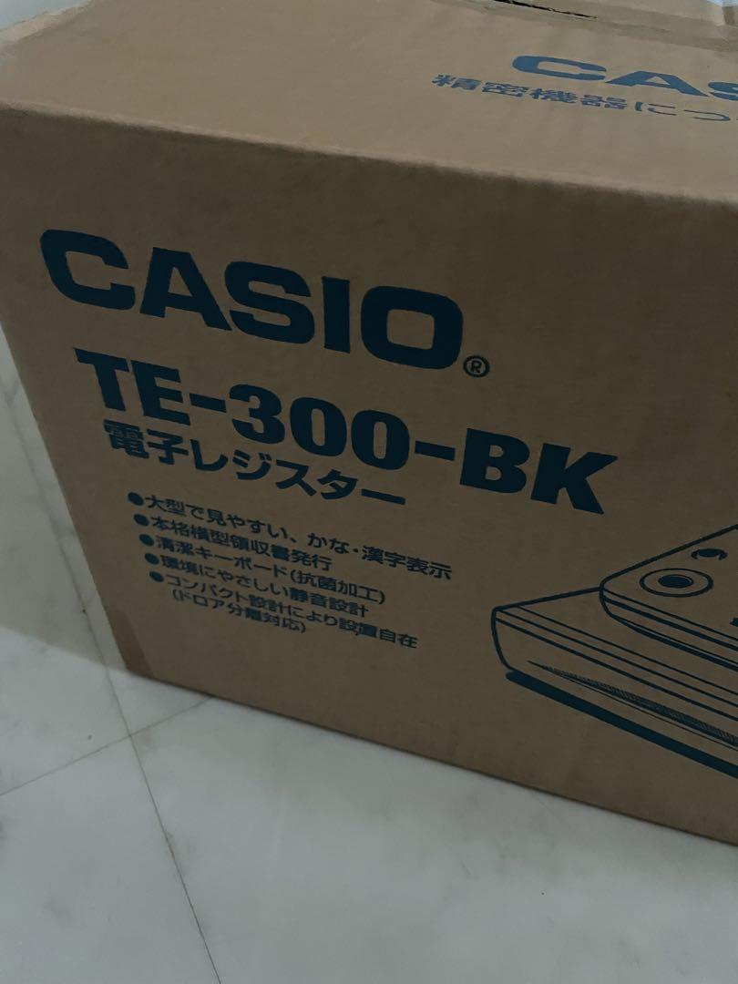 CASIO /カシオ/TE-300/電子レジスター/レジスター/新品/未使用品
