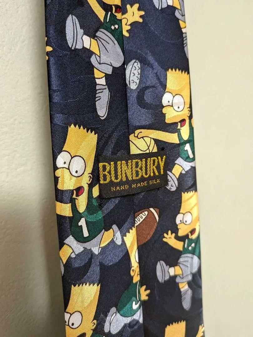 BUNBURY◇シンプソンズ バート◇ネクタイ スポーツ柄 総柄