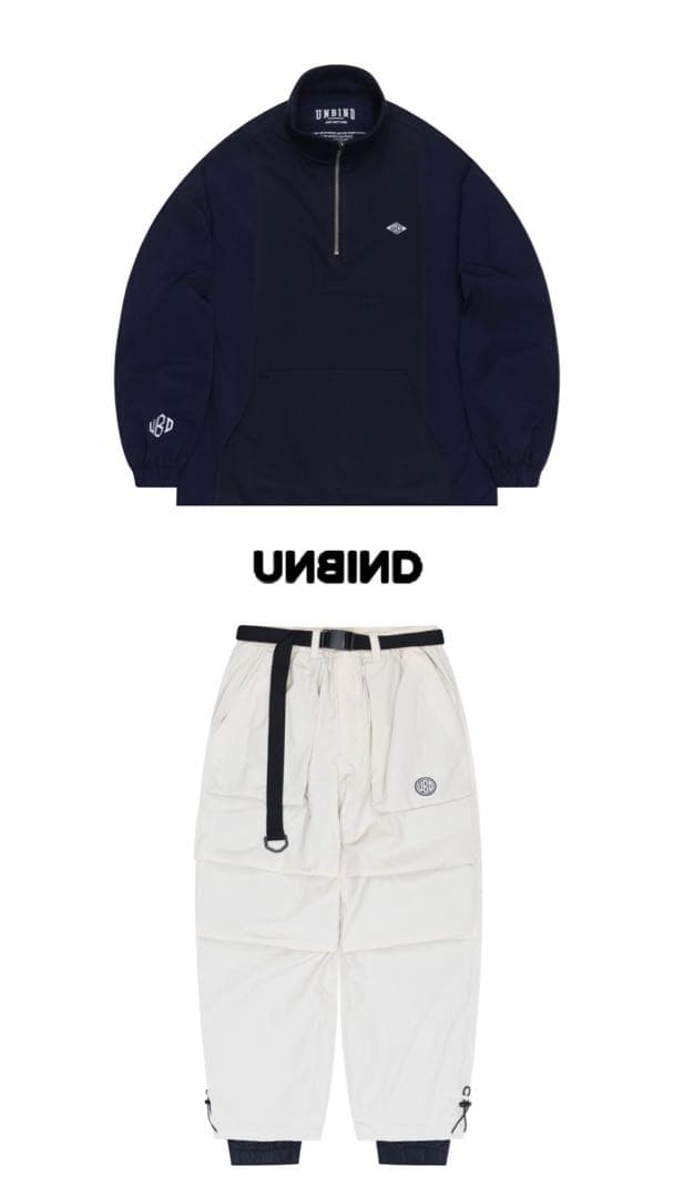 UNBIND スノーボードウェア 上下セットXS(SS)