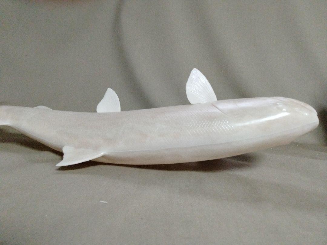 ハンドメイド　46cmイトウ フィギュア　怪魚　釣り　未塗装　ガレージキット