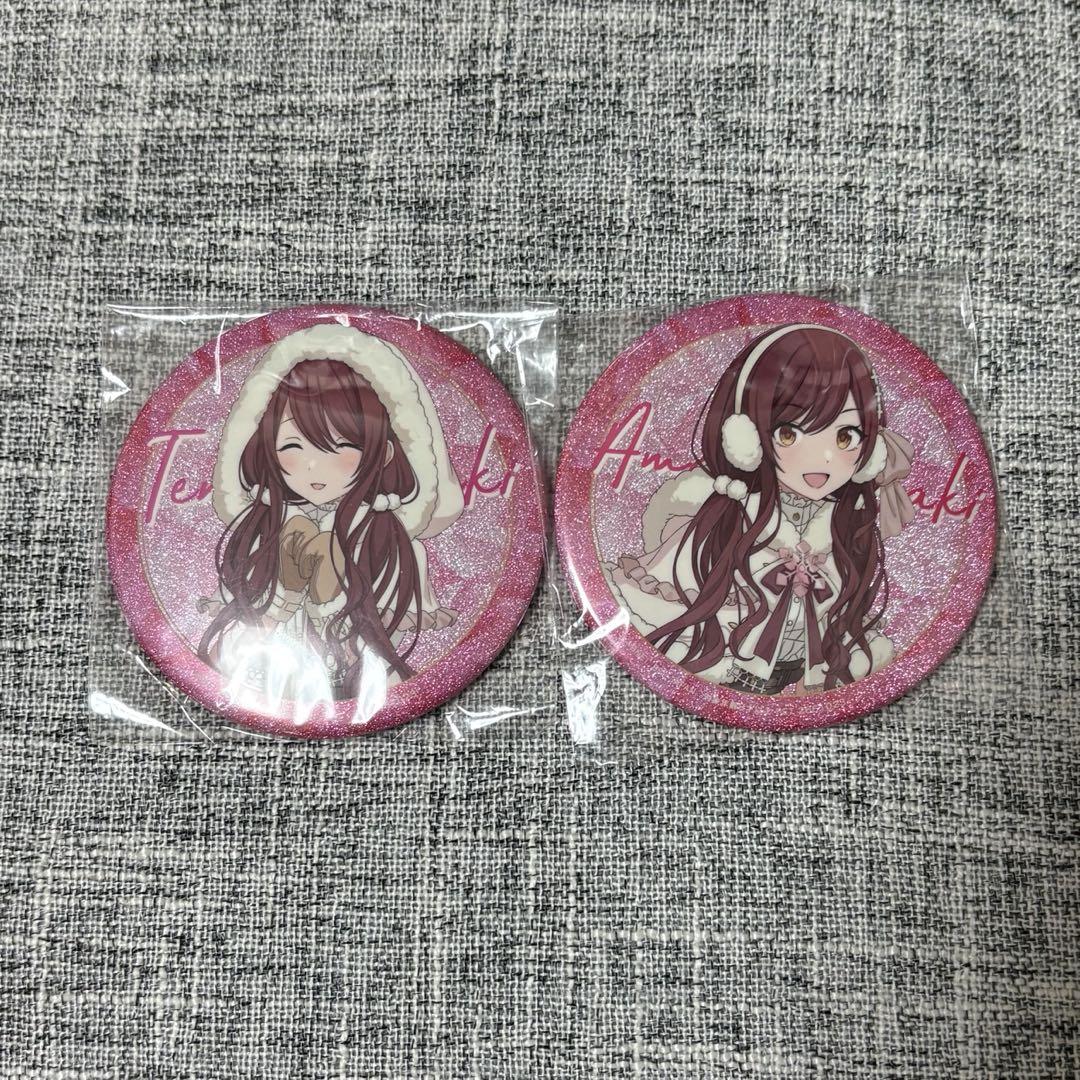 シャニマス　大崎甜花　缶バッジ　70個セット 初期缶 大崎甜花 7th 円環 公式グリッター缶バッジ 限定品 未開封