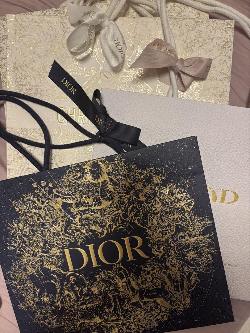 ディオール　2024ホリデー限定　ショッパー（リボン付）　30枚　ノベルティ Dior - Dior クリスマスコフレ用 2024 ショッパー ギフト