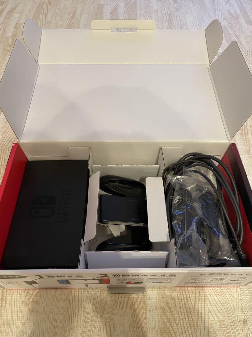 【美品】Nintendo Switch 本体 青/オレンジ Joy-Con付き