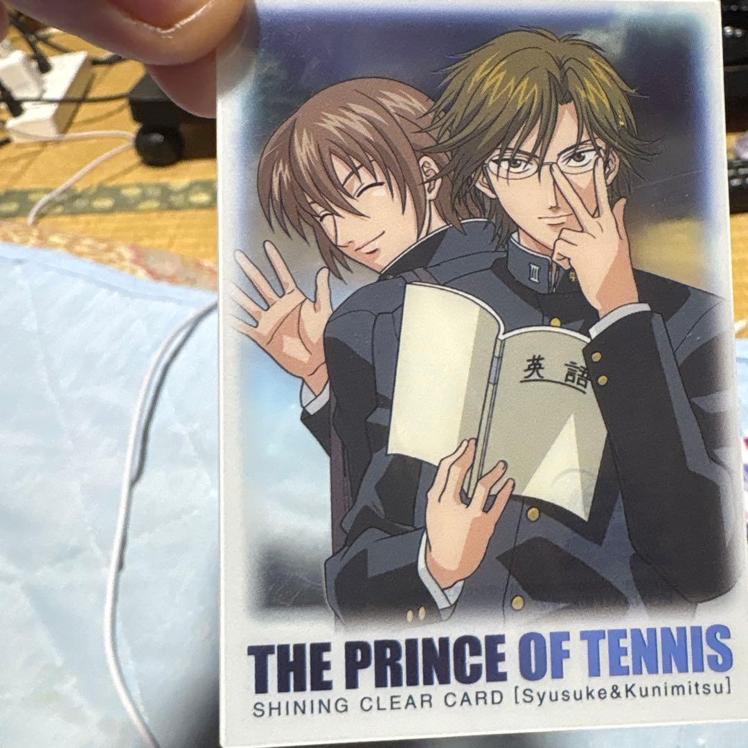 テニスの王子様　シャイニングクリアカード　 　　　　手塚・不二　学ラン