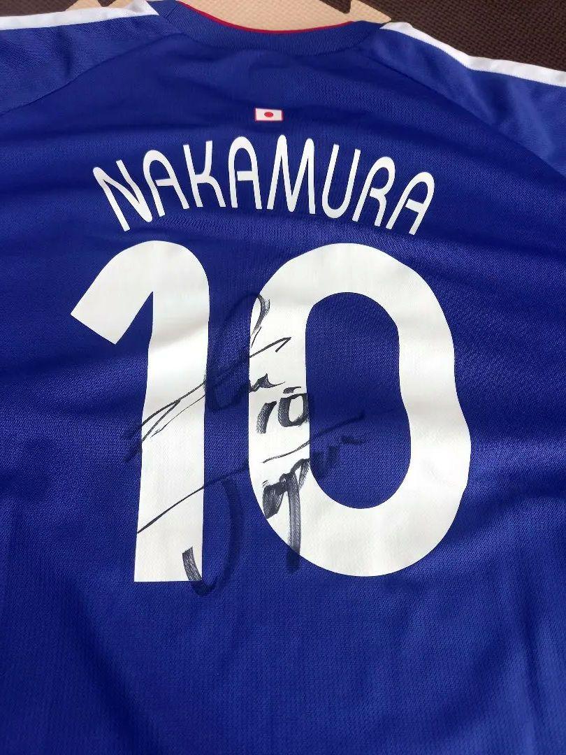 中村俊輔 日本代表ユニフォーム 直筆サイン入りユニフォーム 中村俊輔 日本代表 直筆サイン入りユニフォーム
