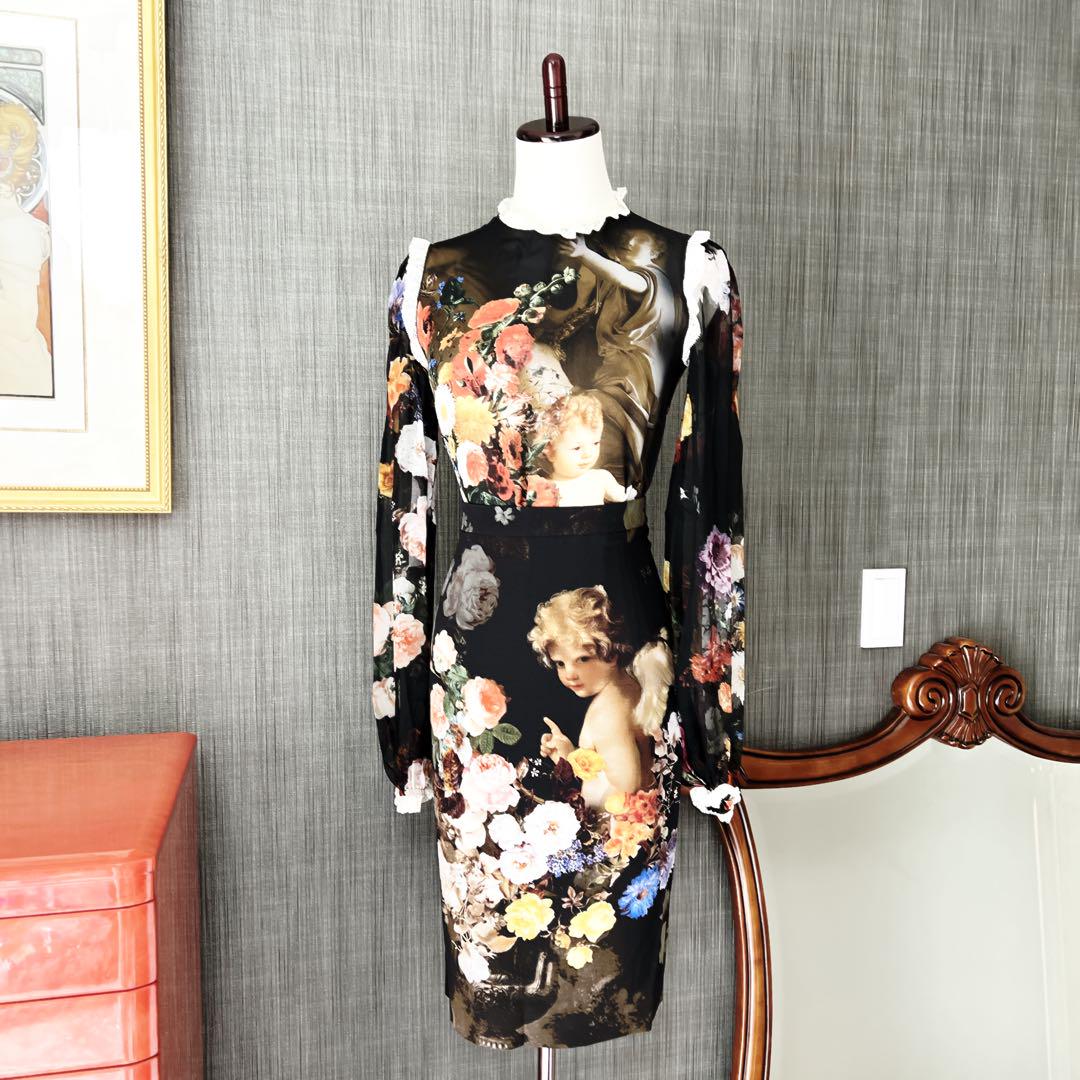 dolce&gabbana セットアップ 花柄 D&G】ドルガバ レディース 花柄 スウェット セットアップ 上下