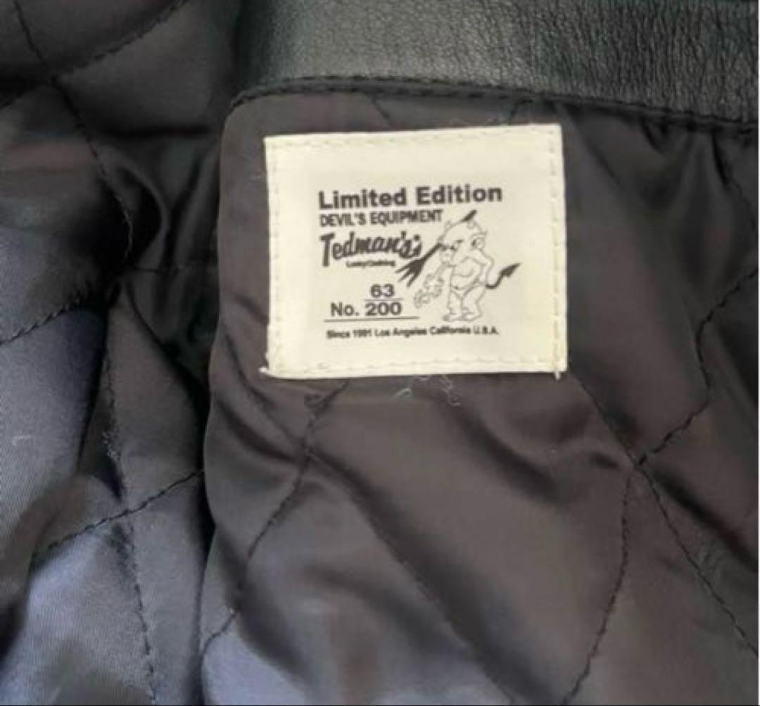 TEDMAN ライダースジャケット