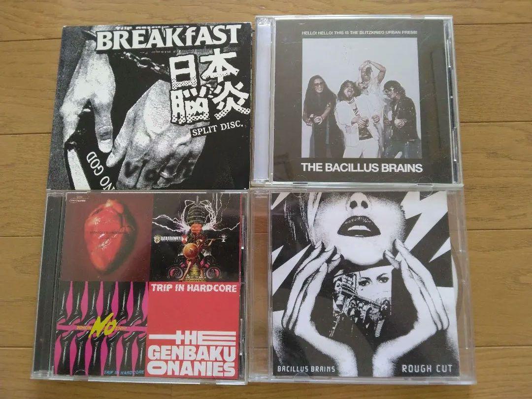 THE BACILLUS BRAINS 日本脳炎　 CDセット 狂い咲きサタデーナイト : THE BACILLUS BRAINS(THE日本脳炎