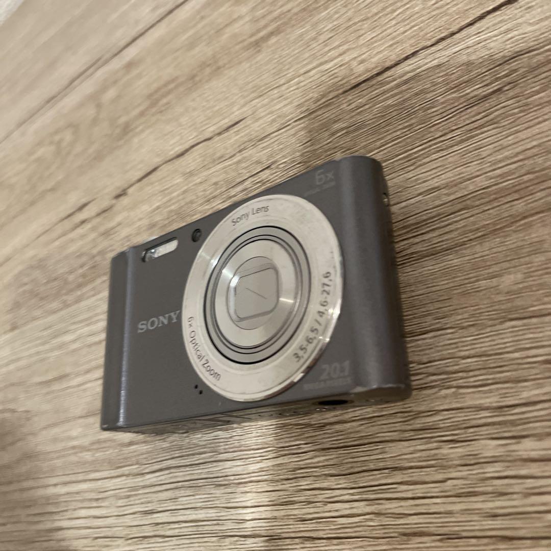 3042 SONY Cyber Shot デジカメ DSC-W810 グレー