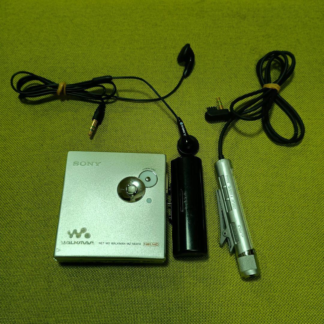 SONY MDウォークマン MZ-NE810 動作確認済み - メルカリ