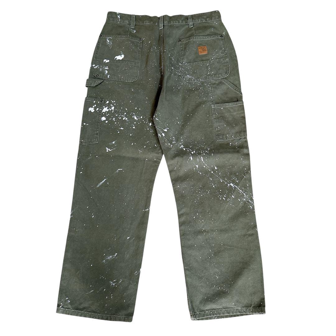 carhartt カーハート ダブルニー w34 ペインターパンツ オリーブ