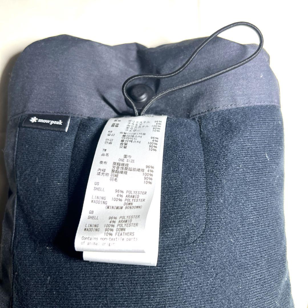 【新品】スノーピーク FR 2L Down Neck Warmer ネックウォー