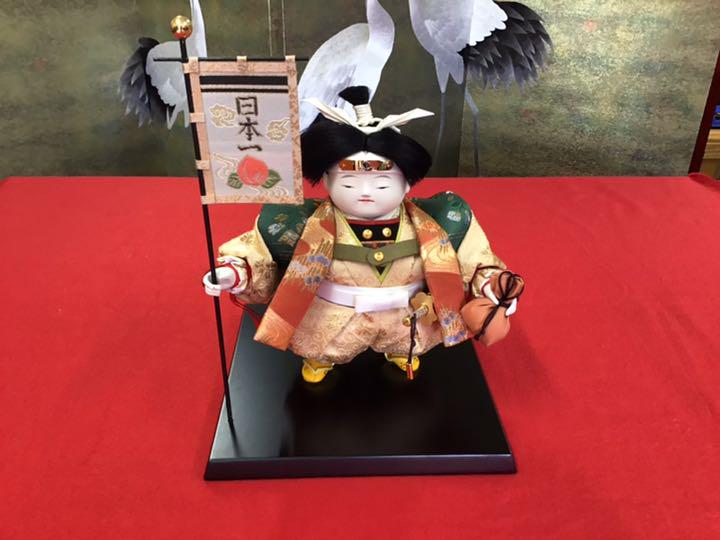 新品　日本人形　桃太郎　モモタロウ　MOMOTARO