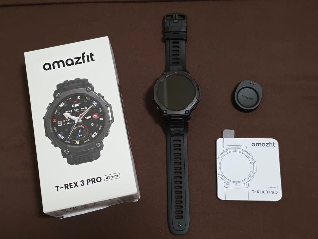 Amazfit T-Rex 3 Pro 48mm 本体 タクティカルブラック