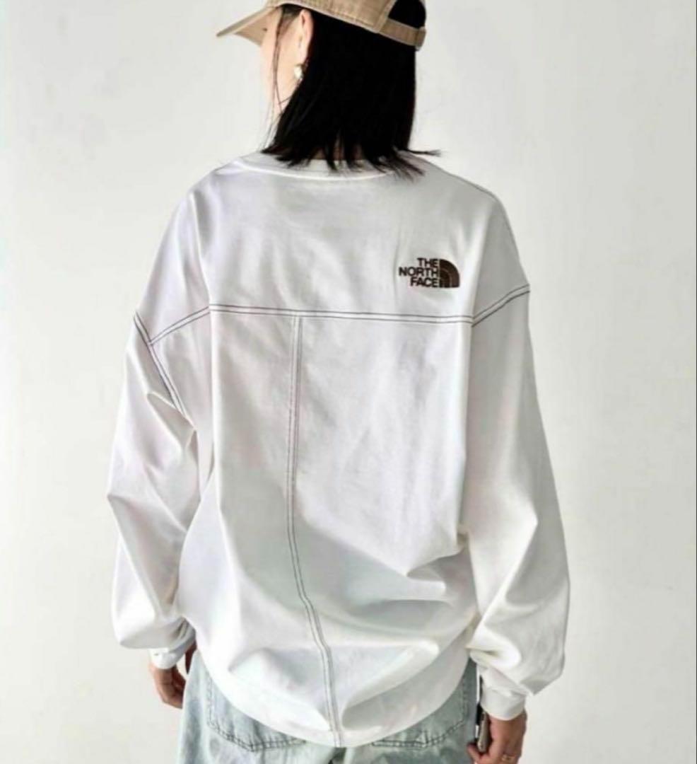【日本未入荷】ノースフェイス　ロングTシャツ　男女兼用OK Lサイズ