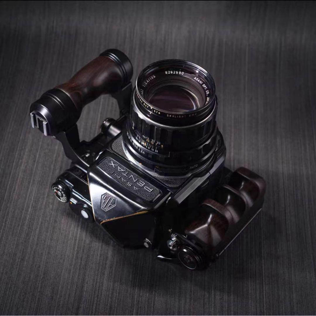 PENTAX ペンタックス 67 6X7用 右手 ハンドグリップ Amazon.co.jp: 木製カメラハンドグリップ Pentax 67 6X7 6 x 7
