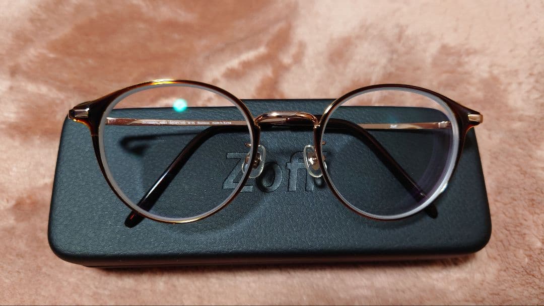 中顔面短縮みえメガネ