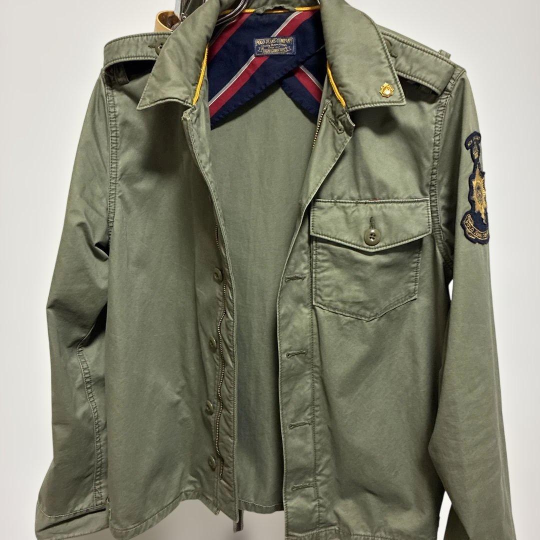 古着 POLO RALPH LOUREN JEANS ミリタリージャケットM POLO JEANS