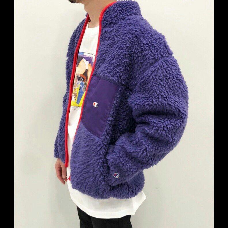 新品 チャンピオン チャオパニック Champion ボア モコモコ フリース
