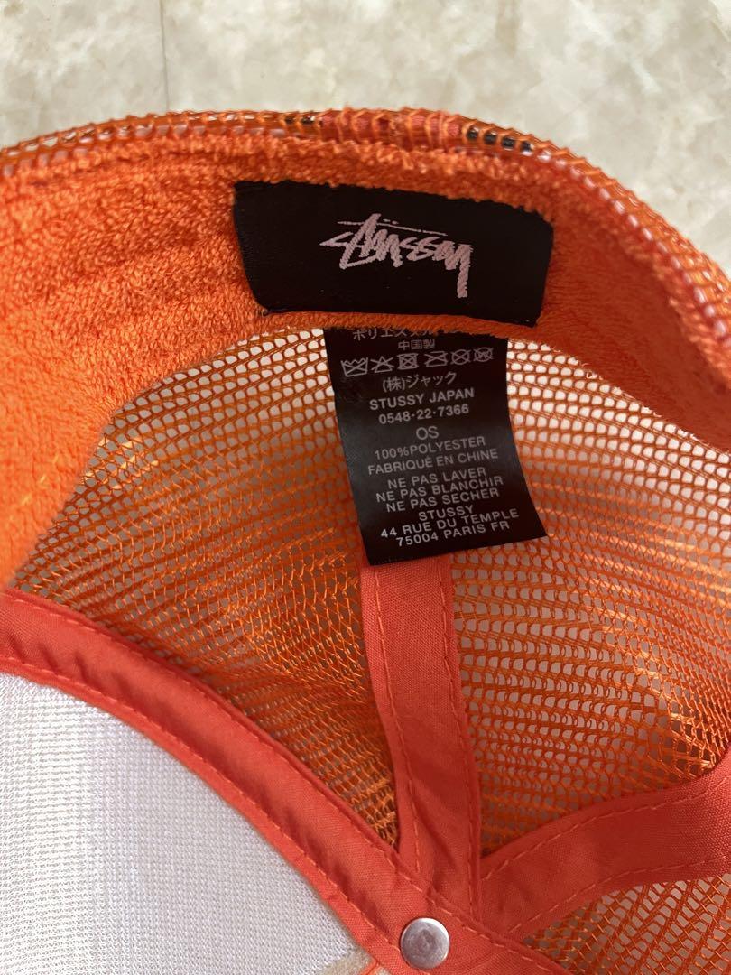 Stüssy メッシュキャップ　オレンジ STUSSY ステューシー ×OUR LEGACY WORK SHOP 23SS TRUCKER HAT