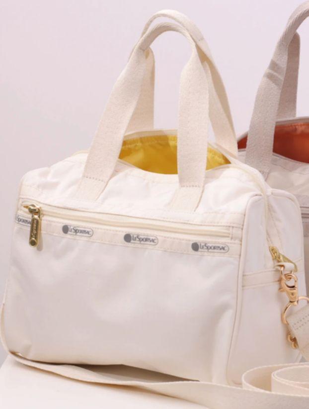 LeSportsac × Arpege story ボストンバッグ ホワイト