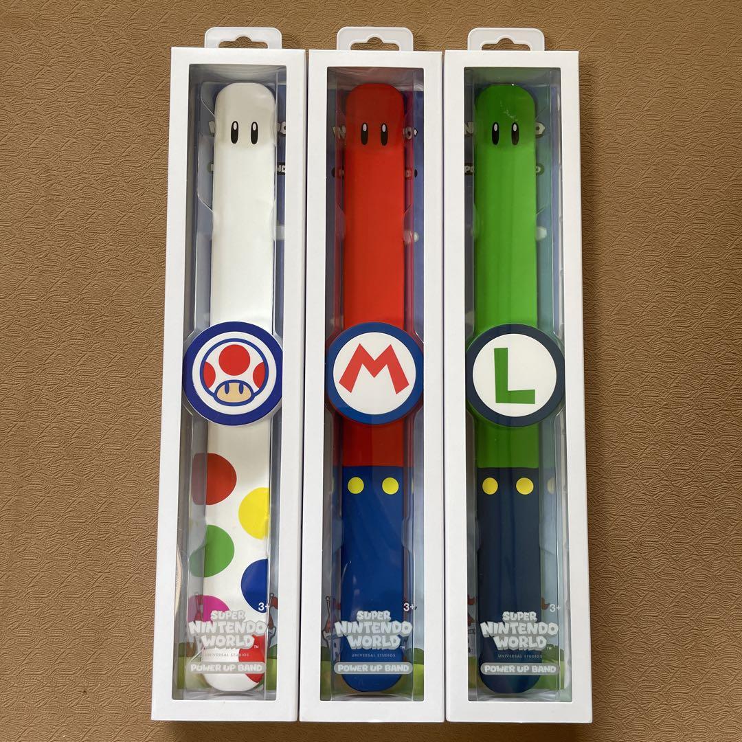 【新品・未使用】パワーアップバンド　ルイージ&キノピオ パワーアップバンド