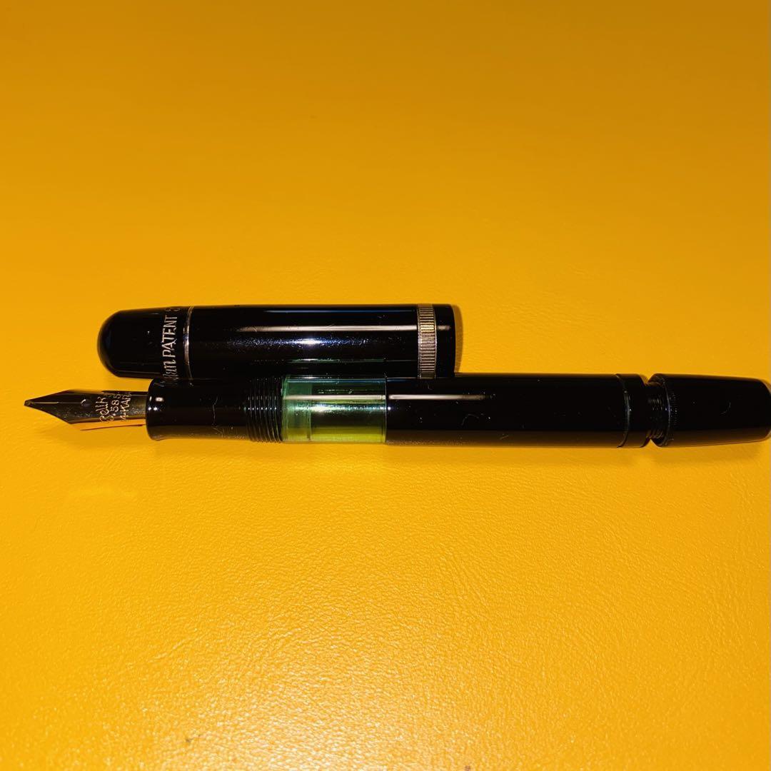 ペリカン　100N  Pelikan オールブラック　万年筆